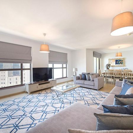 Stunning Marina & Sea View 4 Bedroom Apartment, Murjan 6 Jumeriah Beach Dubái Exterior foto