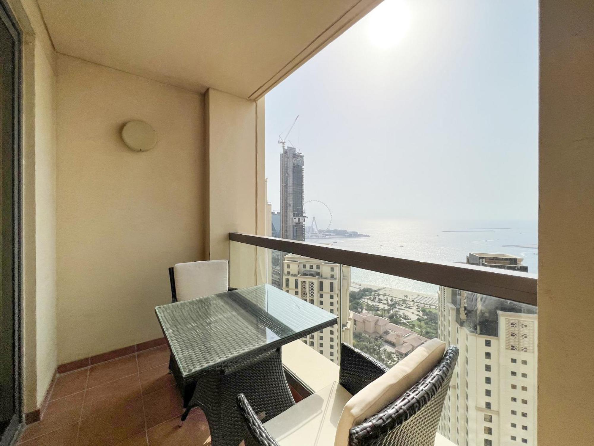 Stunning Marina & Sea View 4 Bedroom Apartment, Murjan 6 Jumeriah Beach Dubái Exterior foto