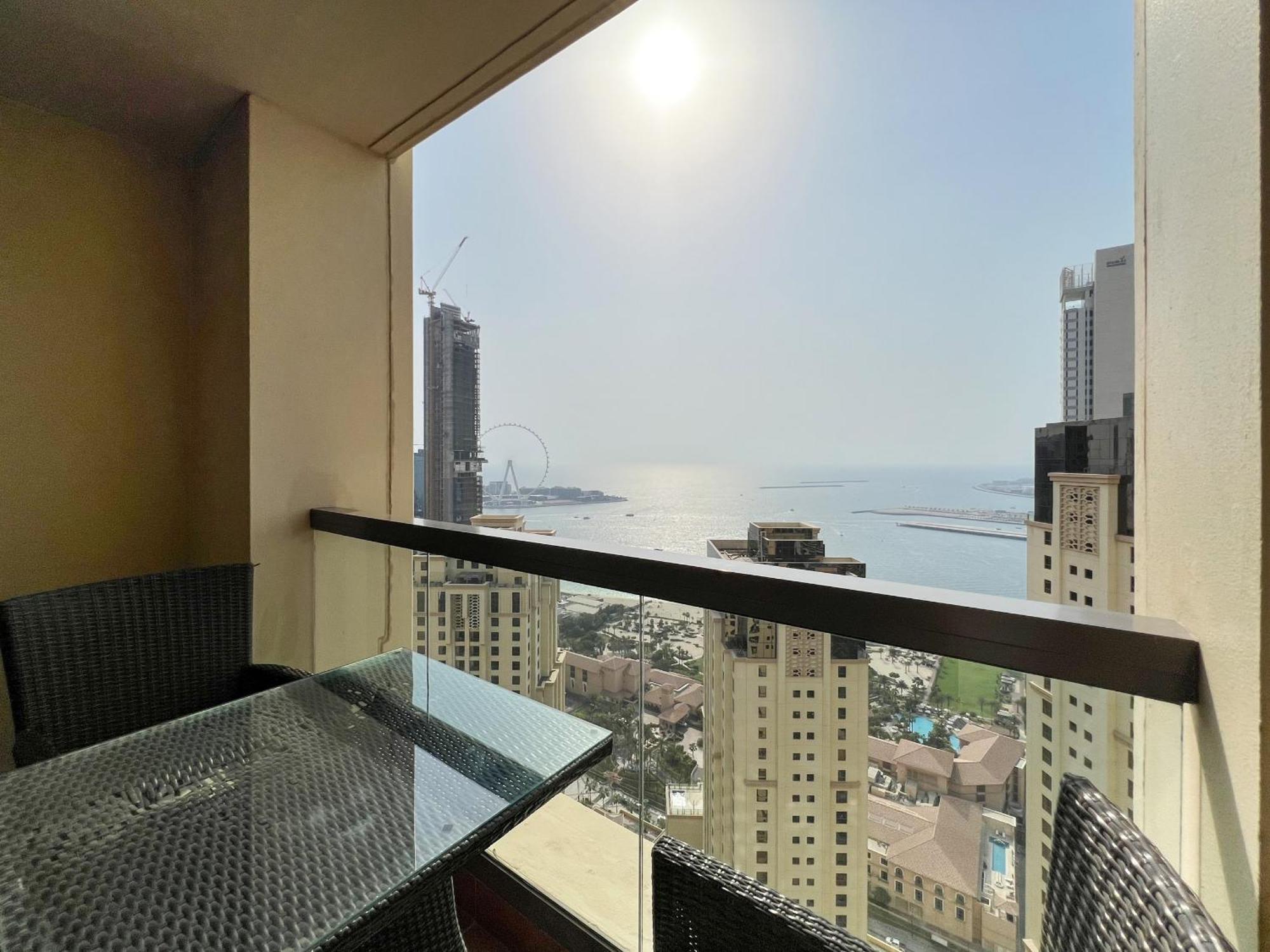 Stunning Marina & Sea View 4 Bedroom Apartment, Murjan 6 Jumeriah Beach Dubái Exterior foto