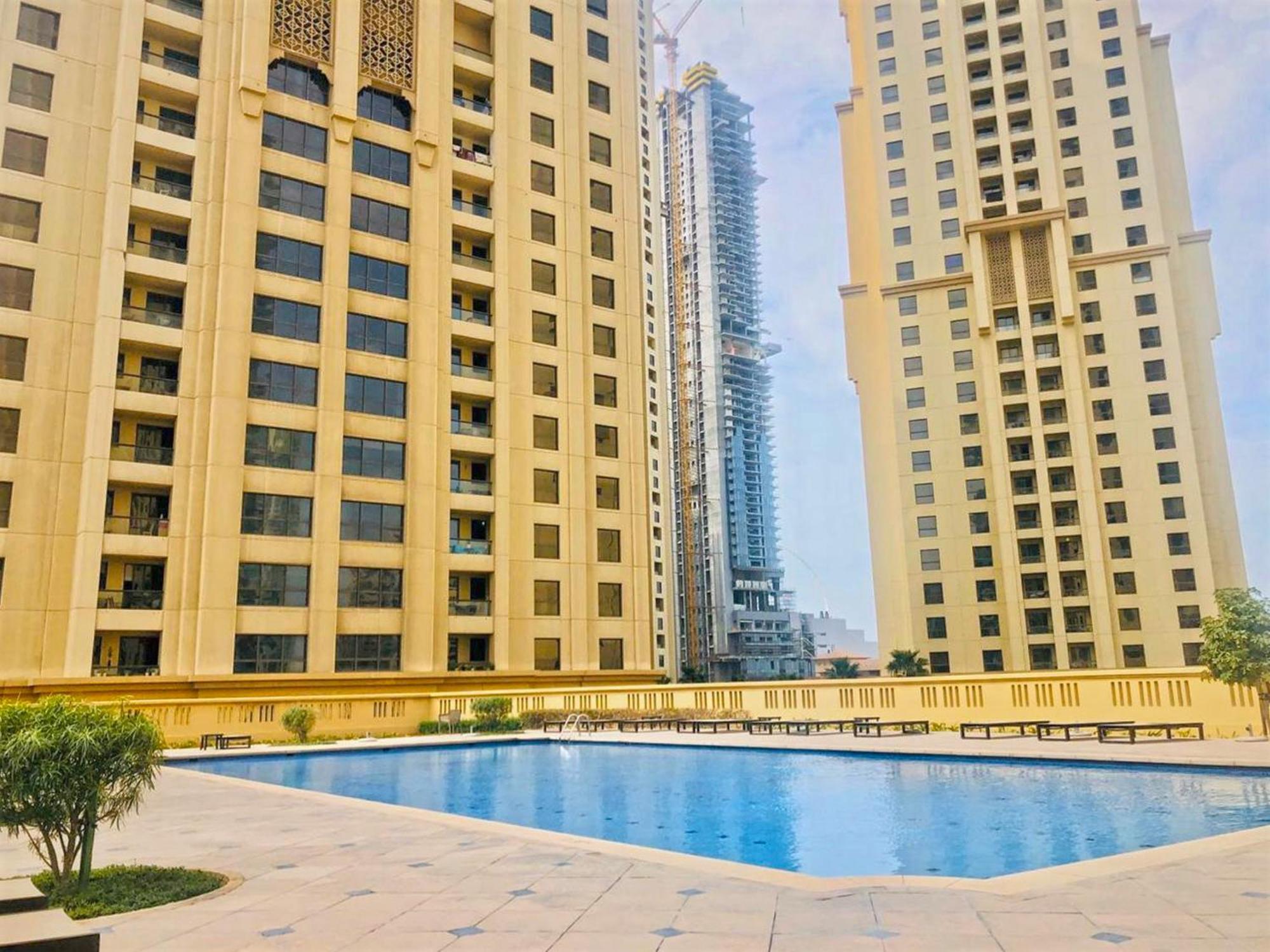 Stunning Marina & Sea View 4 Bedroom Apartment, Murjan 6 Jumeriah Beach Dubái Exterior foto